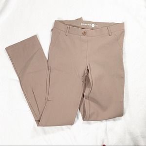 Betabrand Women’s size small Tan khaki Pull-on Yoga Dress Pants